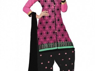Multi Color Cotton Daily Wear Unstitched Patiala Style Sal..