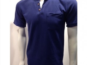 Organic Cotton Polo Neck T Shirt..