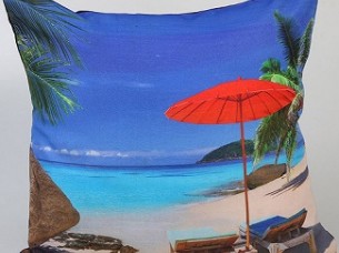 Sea Beach Cushion Cover..