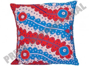 Colorful Beautiful Cutwork Cushion Cover..