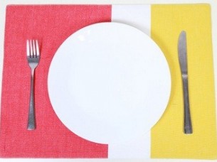 Bold Stripe Table Napkin Placemat..