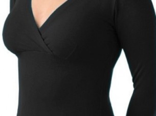Full Sleeve Top with V Neck..