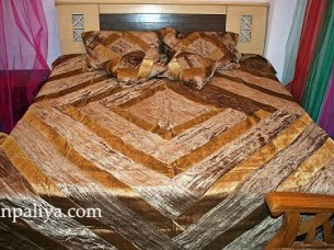Designer handmade velvet Brocade Trendy Bedding set..