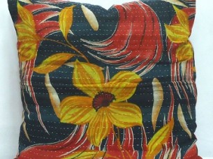 Vintage Kantha Cushion Covers made by Hand Embroidery..