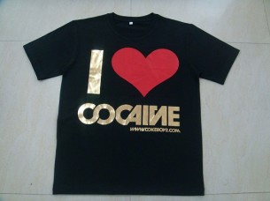 100% COTTON MENS T SHIRT WITH FOIL PRINT AND RUBBER PRINT..