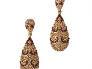 Golden Gold Plated Fashion Earrings..