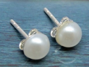 New Amazing Fancy Galaxy Queen !! White Pearl 925 Sterling..
