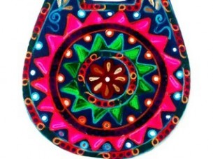 Designer Handmade Ethnic Embroidery Handbag..