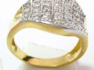 Superior Quality Gold Plated Women Fashion Ring..