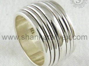 Latest Arrival 925 Sterling Silver Plain Ring..