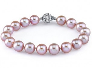 9k Pink Pearl Fashion Bracelet..