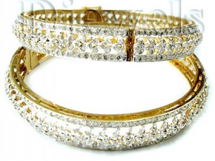 Diamond Bangles Jewelry..