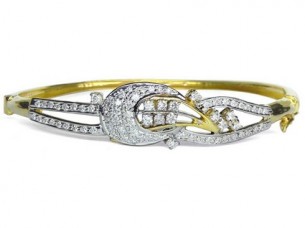 14k Designer Diamond Bracelets..
