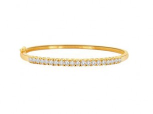 Wholesale Price 0.50Cts Diamond Bracelet In 10k Yellow Gol..