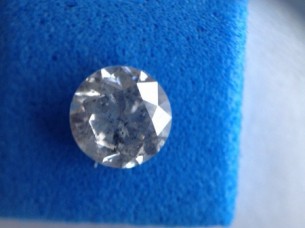 Real Natural 1.01Ct  Round Cut Diamond..