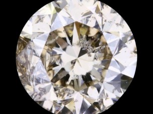 3.01 Ct Round Cut Solitaire Diamond..