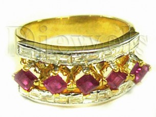 Ruby Gold Ring..