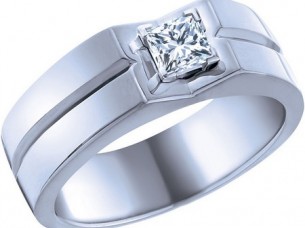 Princess Cut Diamond Ring..