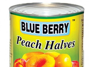 Canned Fruit Peach Halves..