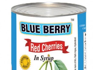 Canned Red Cherries In Syrup..