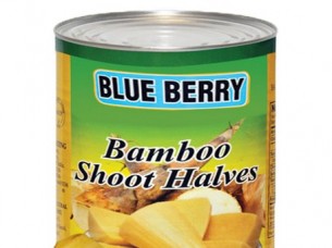 Canned Bamboo Shoot Halves..