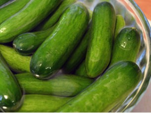 Delicious Pickled Gherkins..