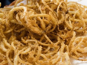 Fried Dehydrated Onion flakes..