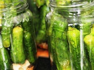 Gherkins Delicious Pickled..