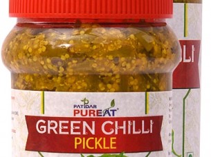 Green Chilli Pickle..