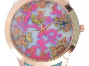 My DT Lifestyle blue & rose gold fashion watch WTH74..