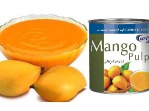 Canned Mango Pulp..