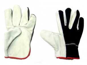 Work Wear Leather Safety Gloves..