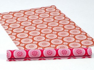 100 % cotton Bleached and Printed Table Mats..