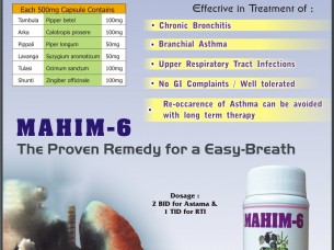 MAHIM-6 CAPS (BRONCHIAL ASTHMA)..