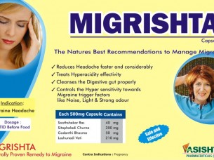 MIGRISHTA CAPS (FOR MIGRAINE)..