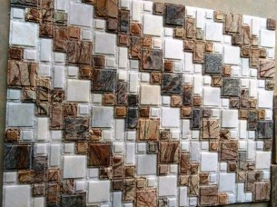 Natural Stone Mosaics & Panels for Exterior & Inte..
