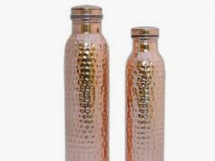 Copper bottle..