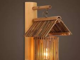 Bamboo Hand Crafts- Lamp..
