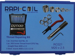 Thread Repairing Helical Kit (screw Thread Repairing) M20 ..
