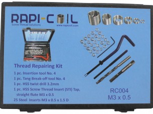 Thread Repairing Helical Kit (screw Thread Repairing) M2.5..