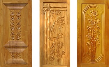 Solid Teak Wooden Doors