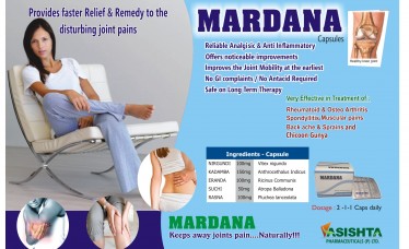 MARDANA CAPS (MUSCULOSKELETAL PAIN RELIEF)