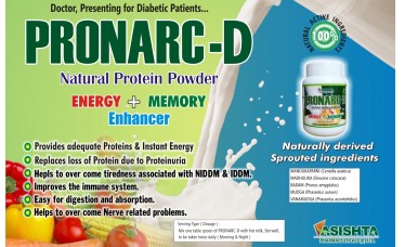 PRONARC-D POWDER (DIABETES PROTEIN SUPPLEMENT)