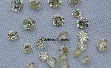 Natural Loose Fancy Round Cut Diamond