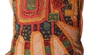 Indian Handmade Patchwork Cushion Cover