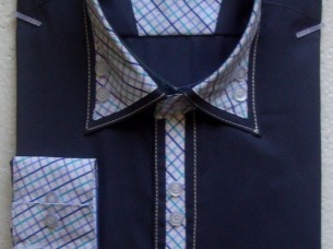 Double Collar Shirt-Party wear shirts