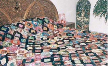 Ethnic Gorgeous Colorful Handmade Cotton Bedspread