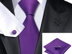 100% Jacquard Woven Classic Men Tie Sets