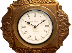 PURPLEDIP Antique Analog wall Clock