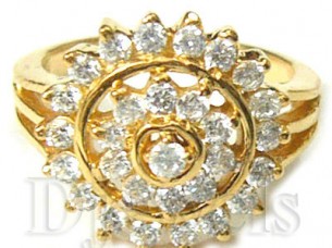 Diamond gold Wedding Ring